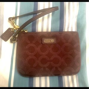 Coach Wristlet